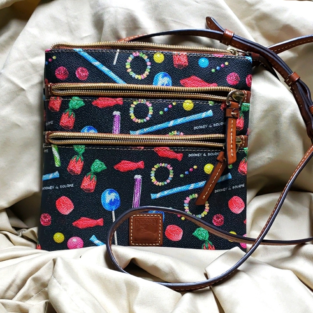 Dooney & Bourke crossbody. Candy print.